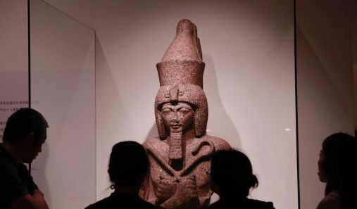大英博物馆百物展抵沪 “二维码”是第101件展品